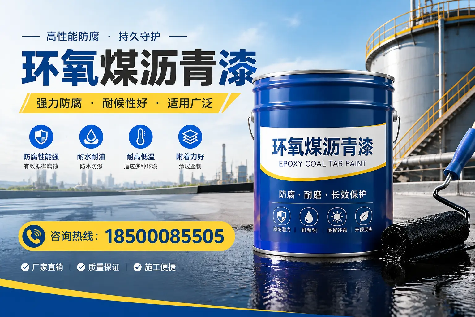 环氧煤沥青漆的储存与运输注意事项，黑河企业须知